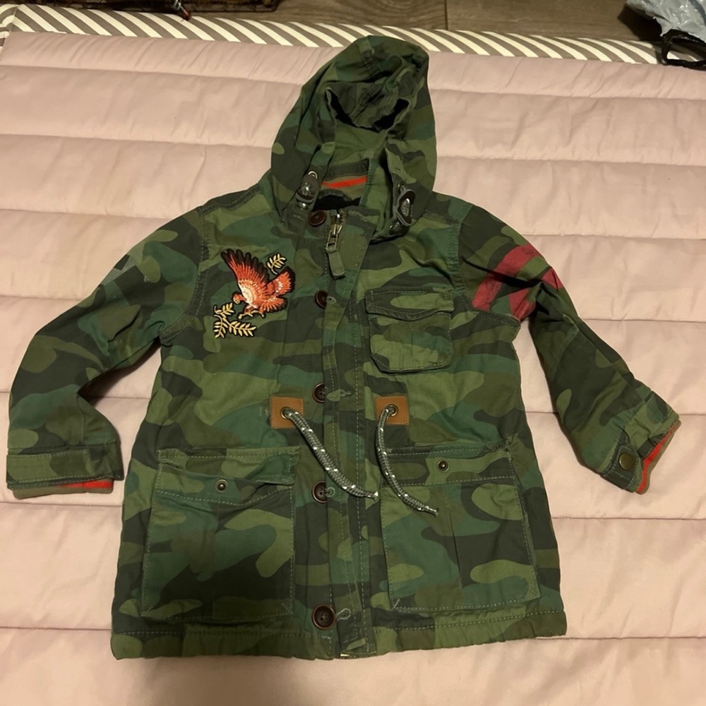 Next toddler girl camo jacket 2-3 yrs